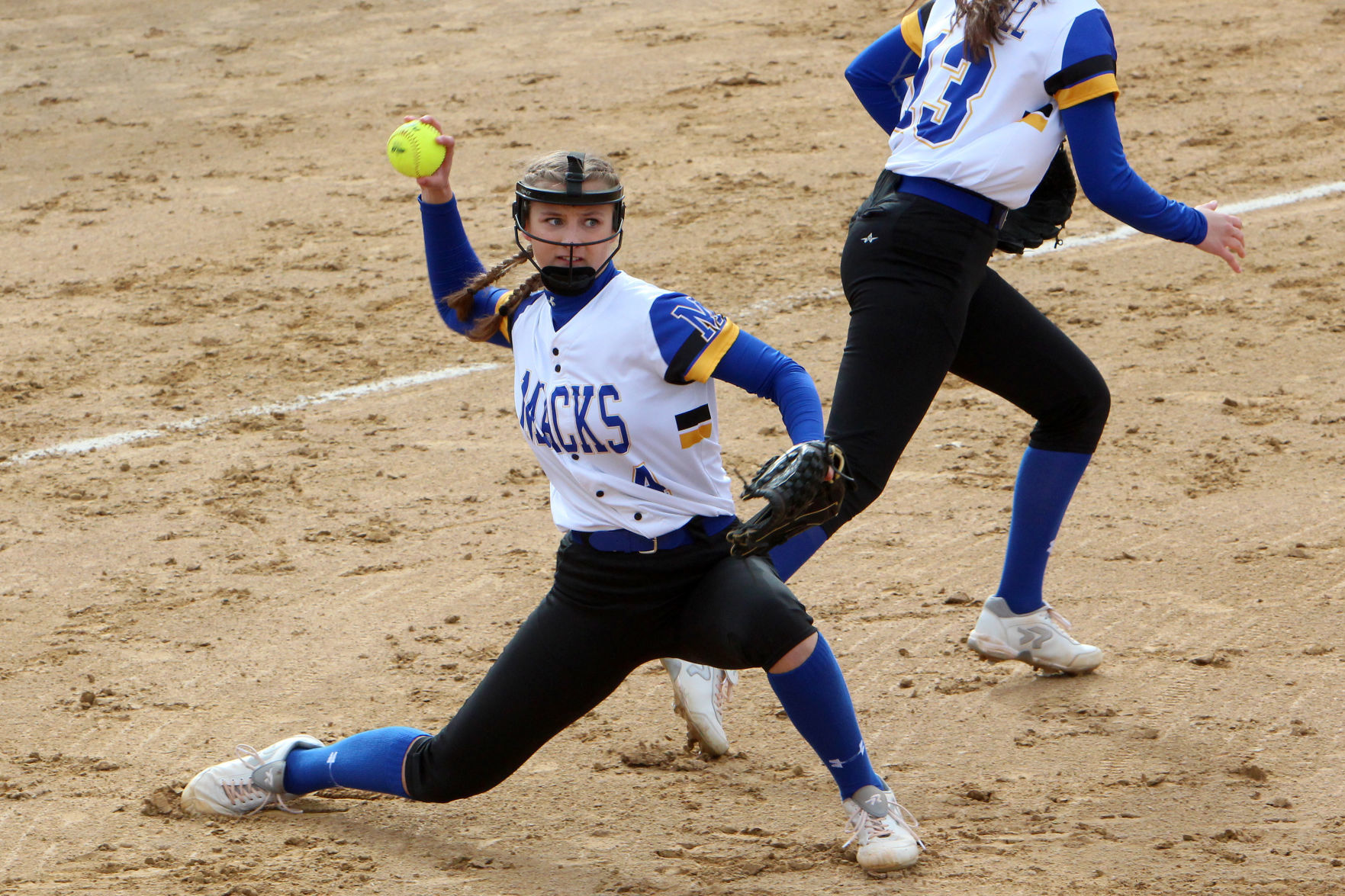 Fall Creek at McDonell softball 4-18-19